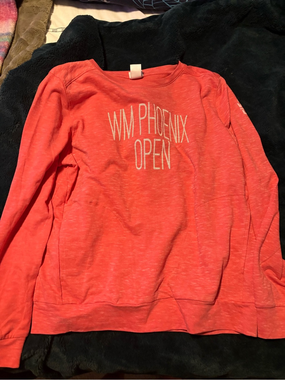 Women’s Coral Sweatshirt - Phoenix Open Graphic